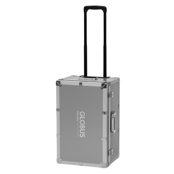 Valigia con ruote per spostare e trasportare il dispositivo Diacare 7000 in modo comodo e sicuro